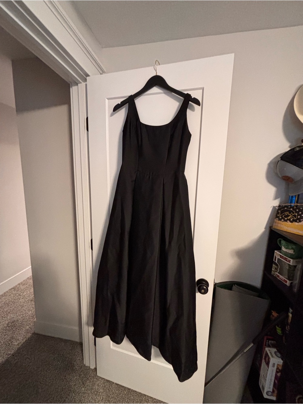 Azazie Black Sleeveless Maxi Dress
